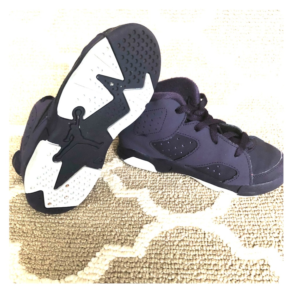 Purple Air Jordan 6s